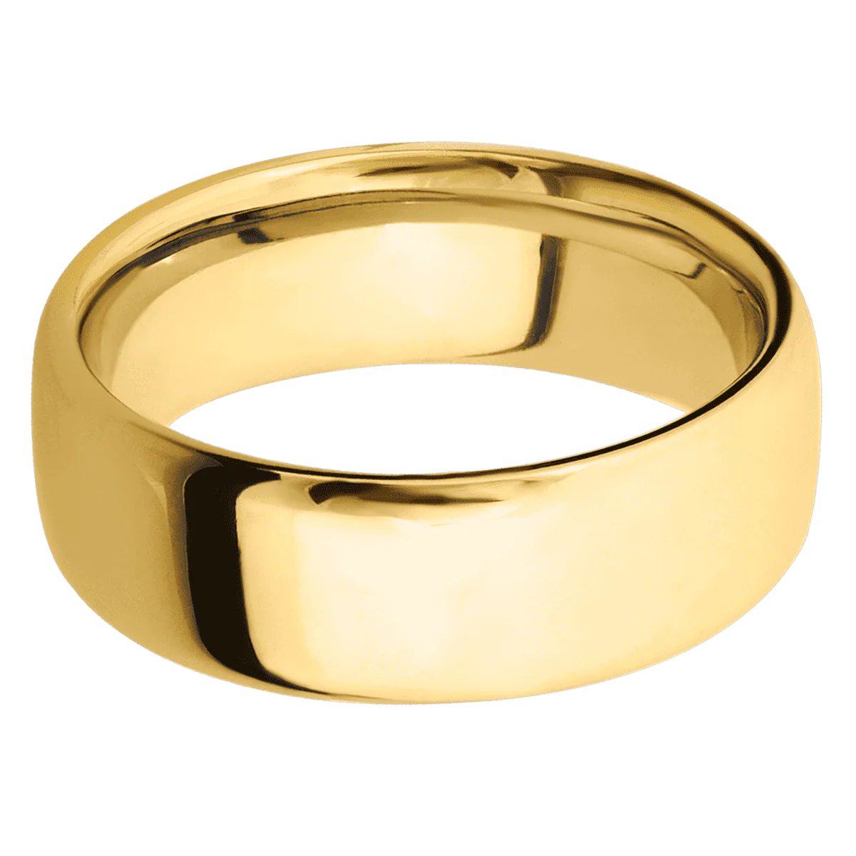18K Yellow Gold + Polish Finish - Image 3