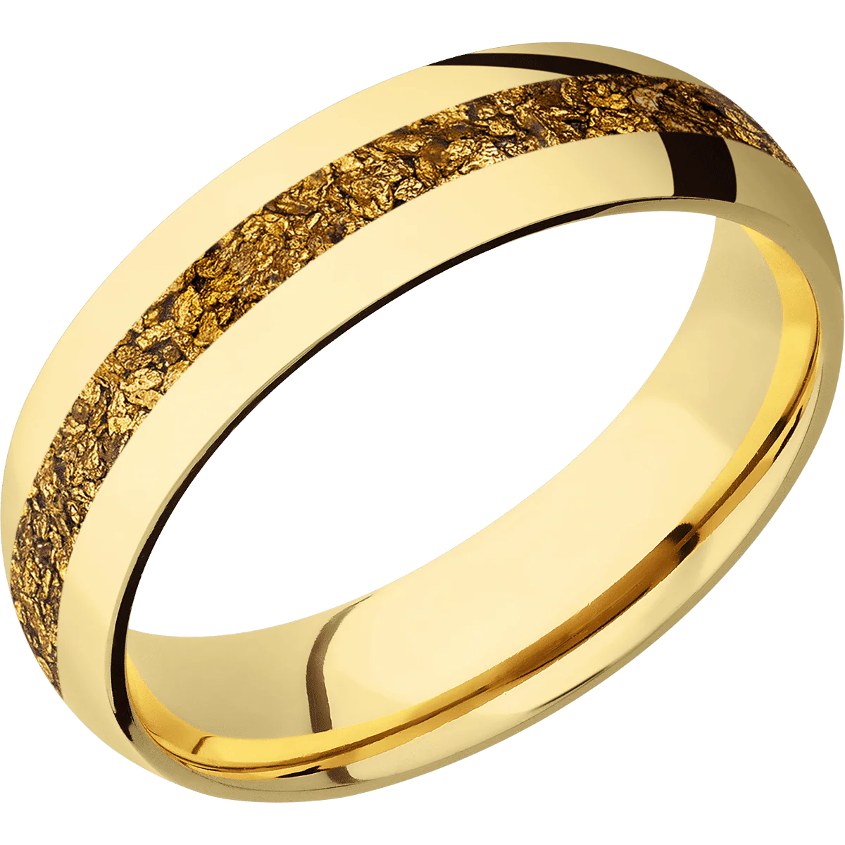 18K Yellow Gold + Polish Finish - Image 2