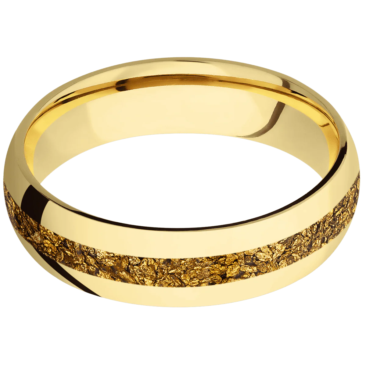 18K Yellow Gold + Polish Finish - Image 3