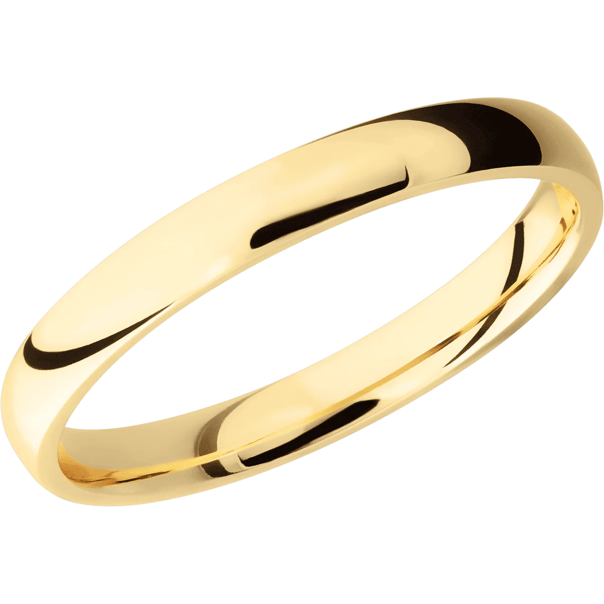 18K Yellow Gold + Polish Finish - Image 2