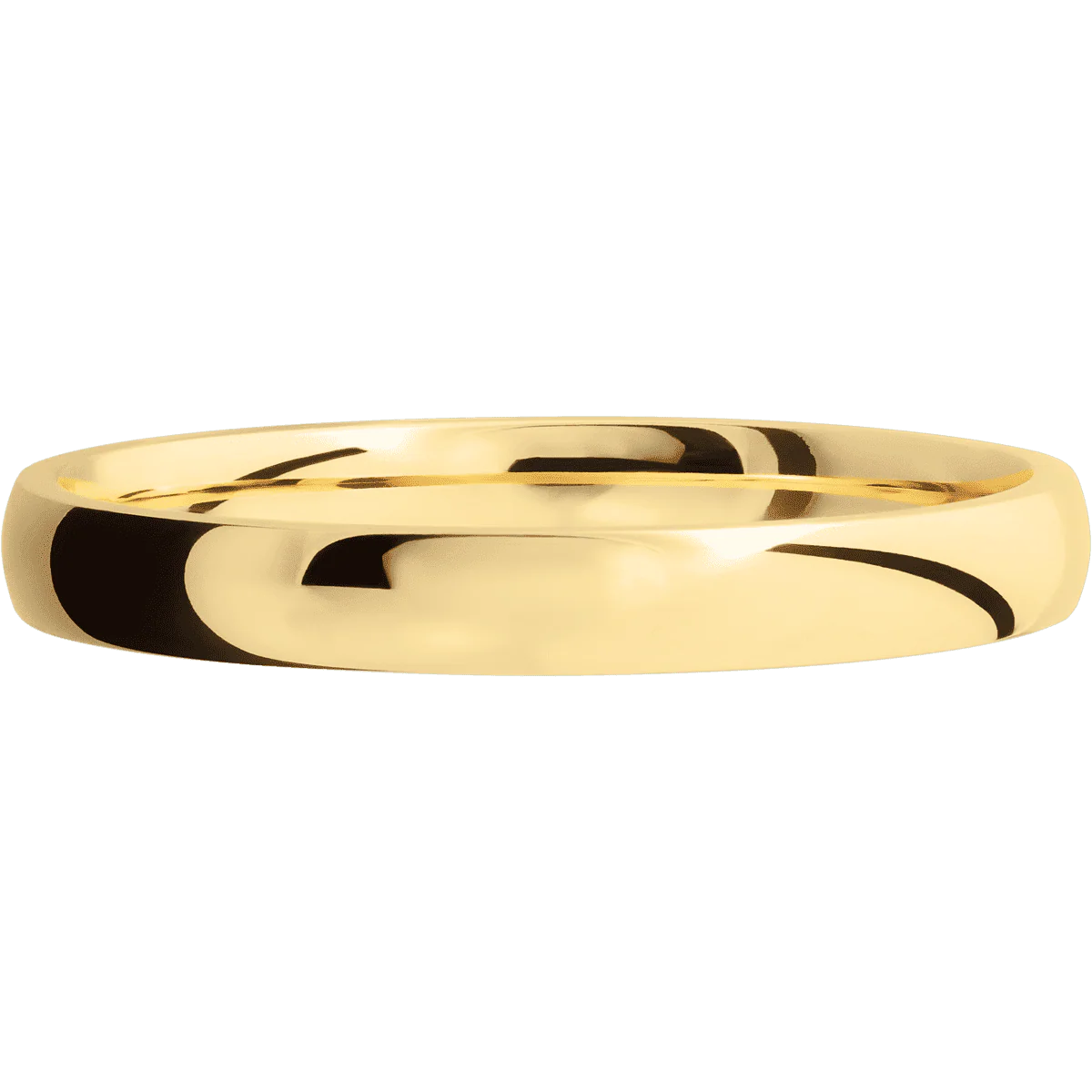 18K Yellow Gold + Polish Finish - Image 3