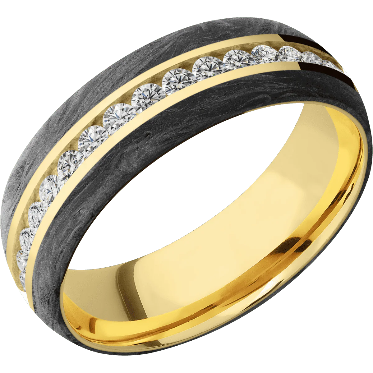 18K Yellow Gold + Polish Finish - Image 2