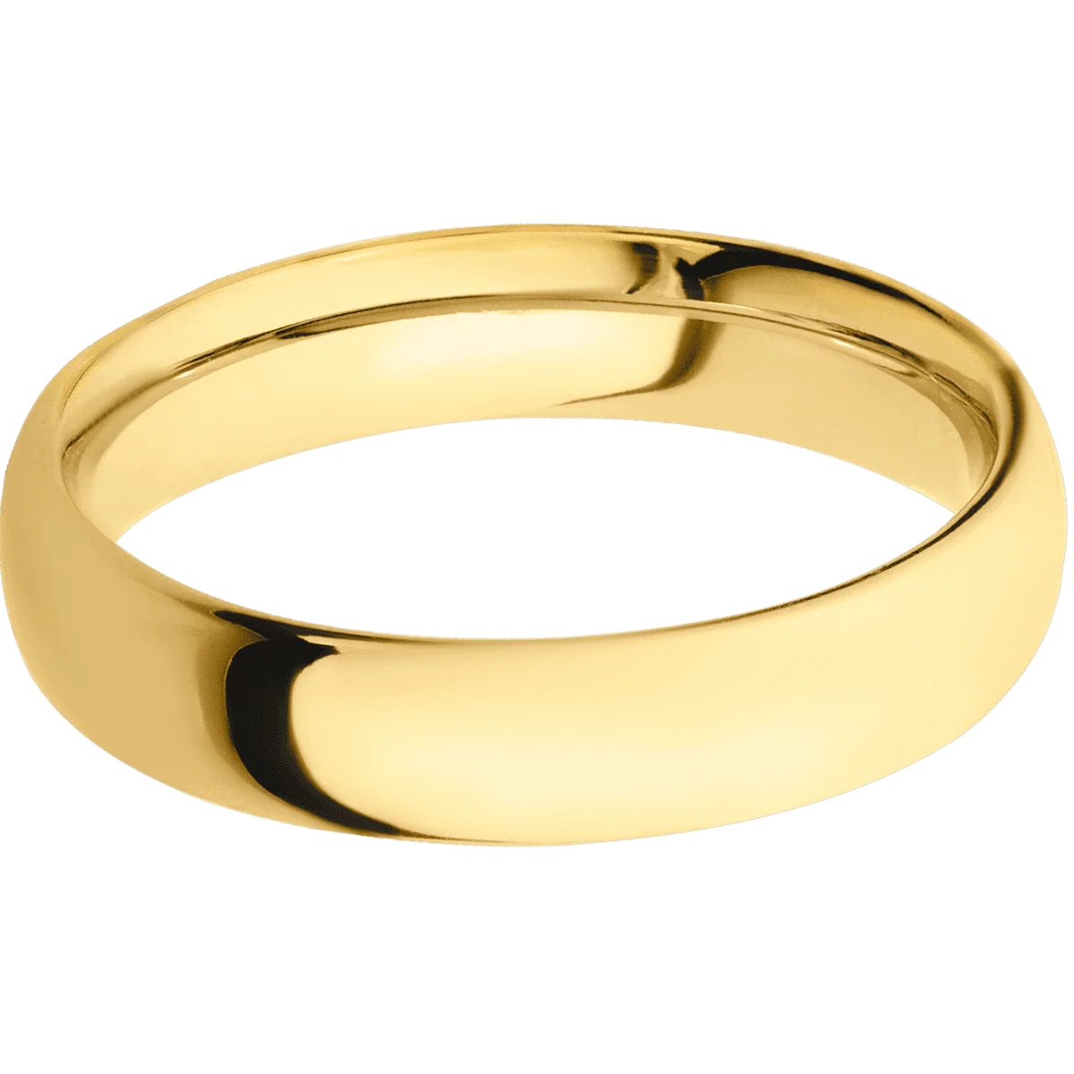 18K Yellow Gold + Polish Finish - Image 3