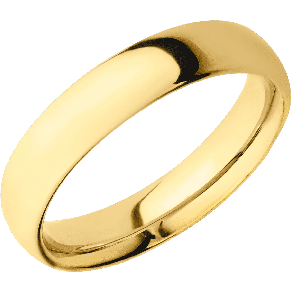 18K Yellow Gold + Polish Finish - Image 2