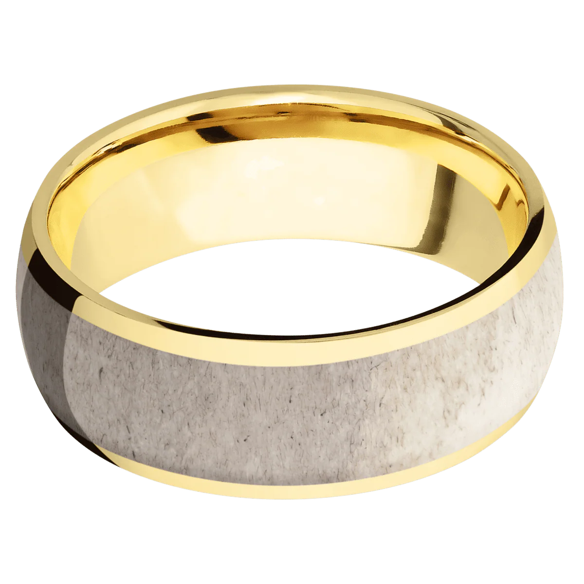 18K Yellow Gold + Polish Finish - Image 3