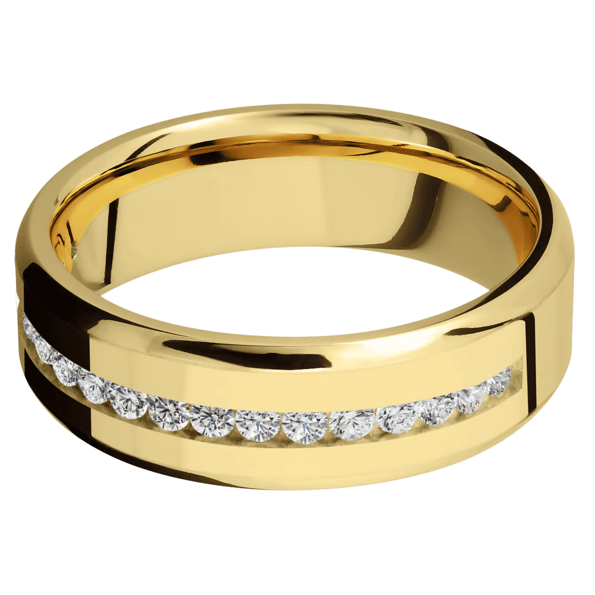 18K Yellow Gold + Polish , Polish Finish - Image 3