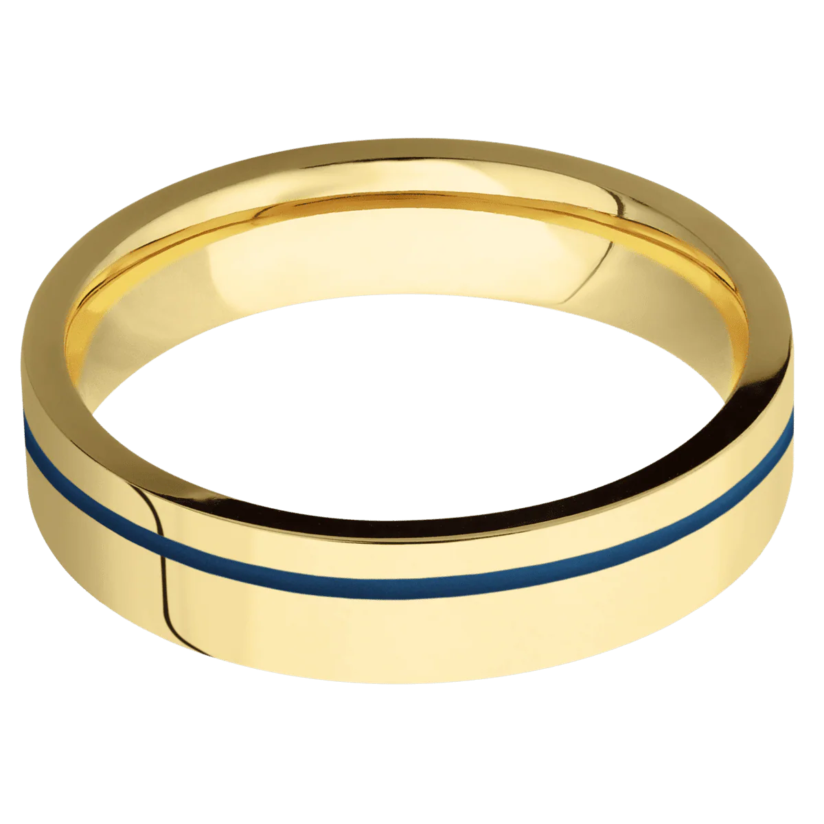 18K Yellow Gold + Polish , Polish Finish - Image 3