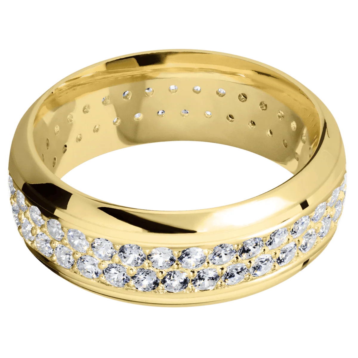 18K Yellow Gold + Polish , Polish Finish - Image 3