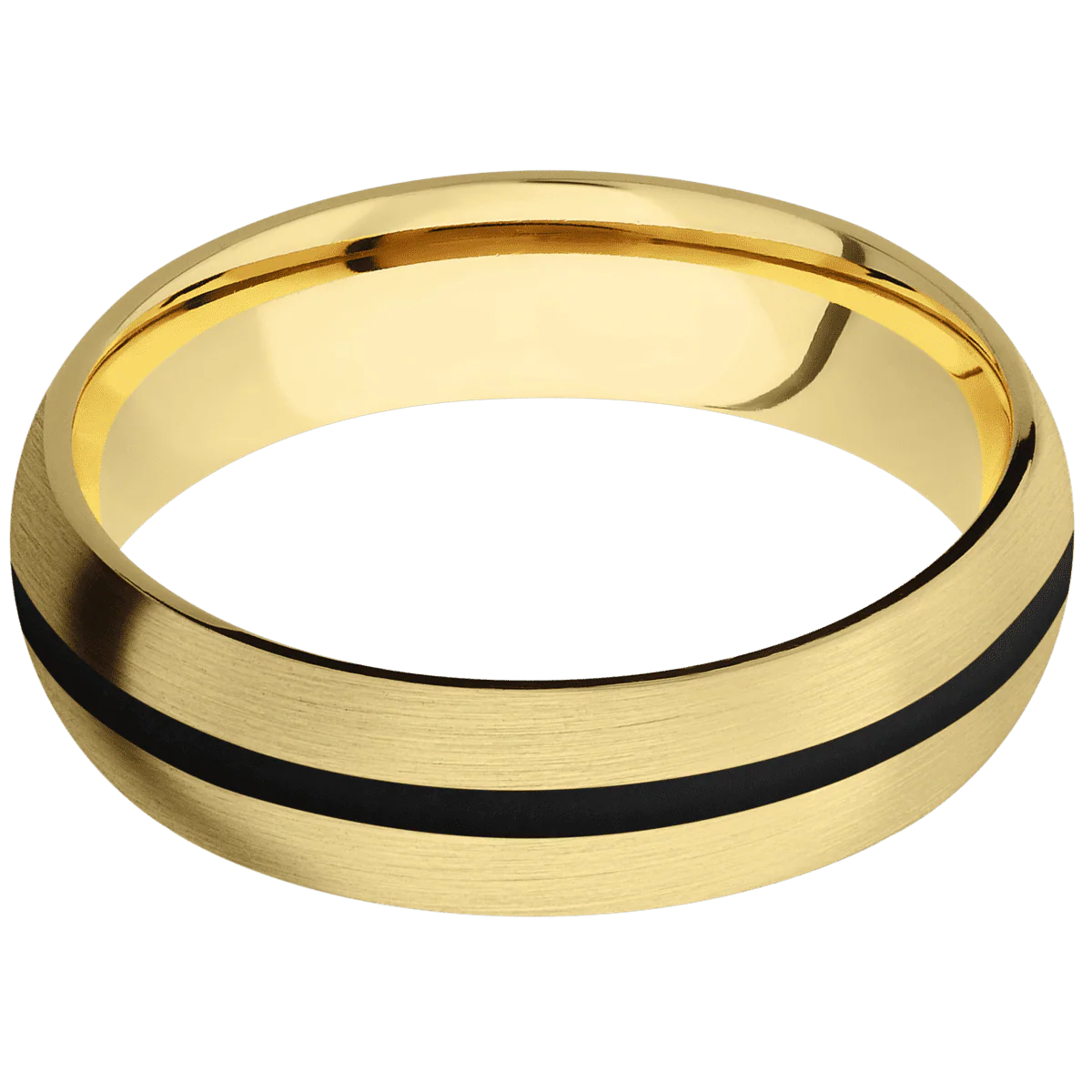 18K Yellow Gold + Satin Finish - Image 3