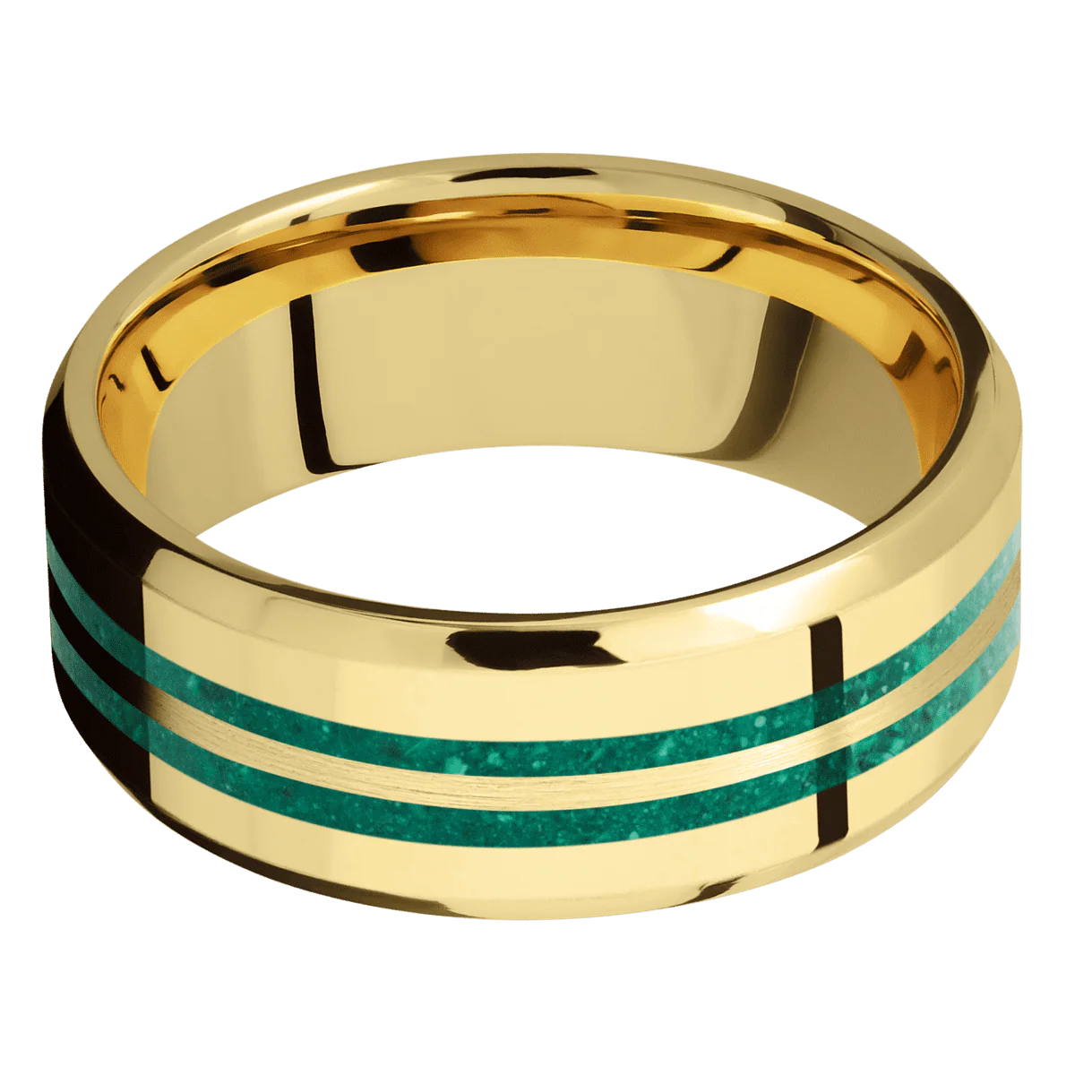22K Yellow Gold + Polish , Polish Finish - Image 3