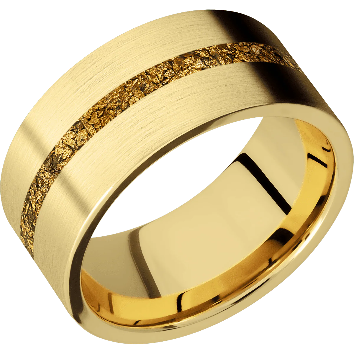 22K Yellow Gold + Satin Finish - Image 2