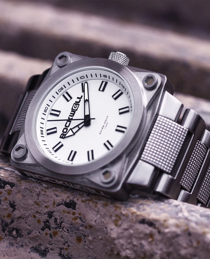 747 (Silver/White) Watch - Image 2