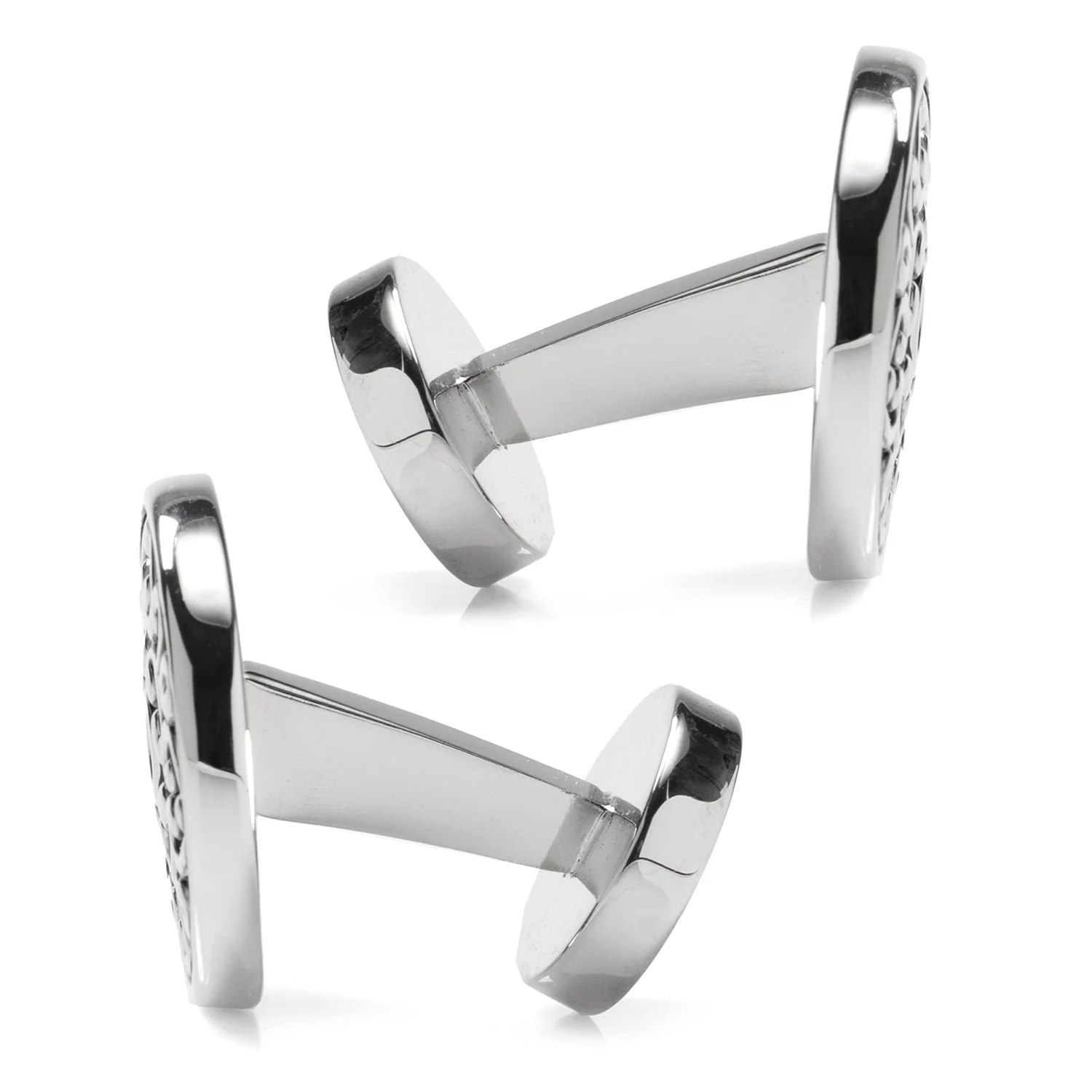 Antique Filigree Round Cufflinks - Image 4