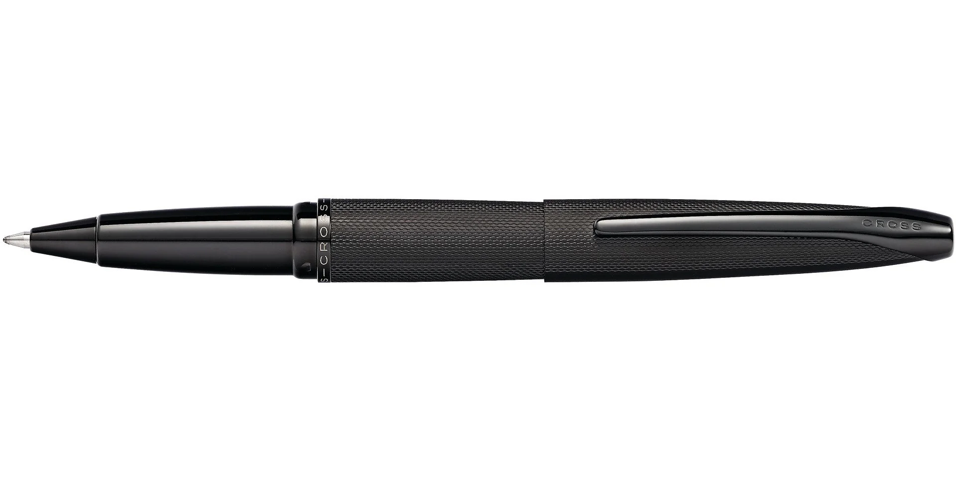 ATX® Brushed Black Rollerball Pen - Image 4