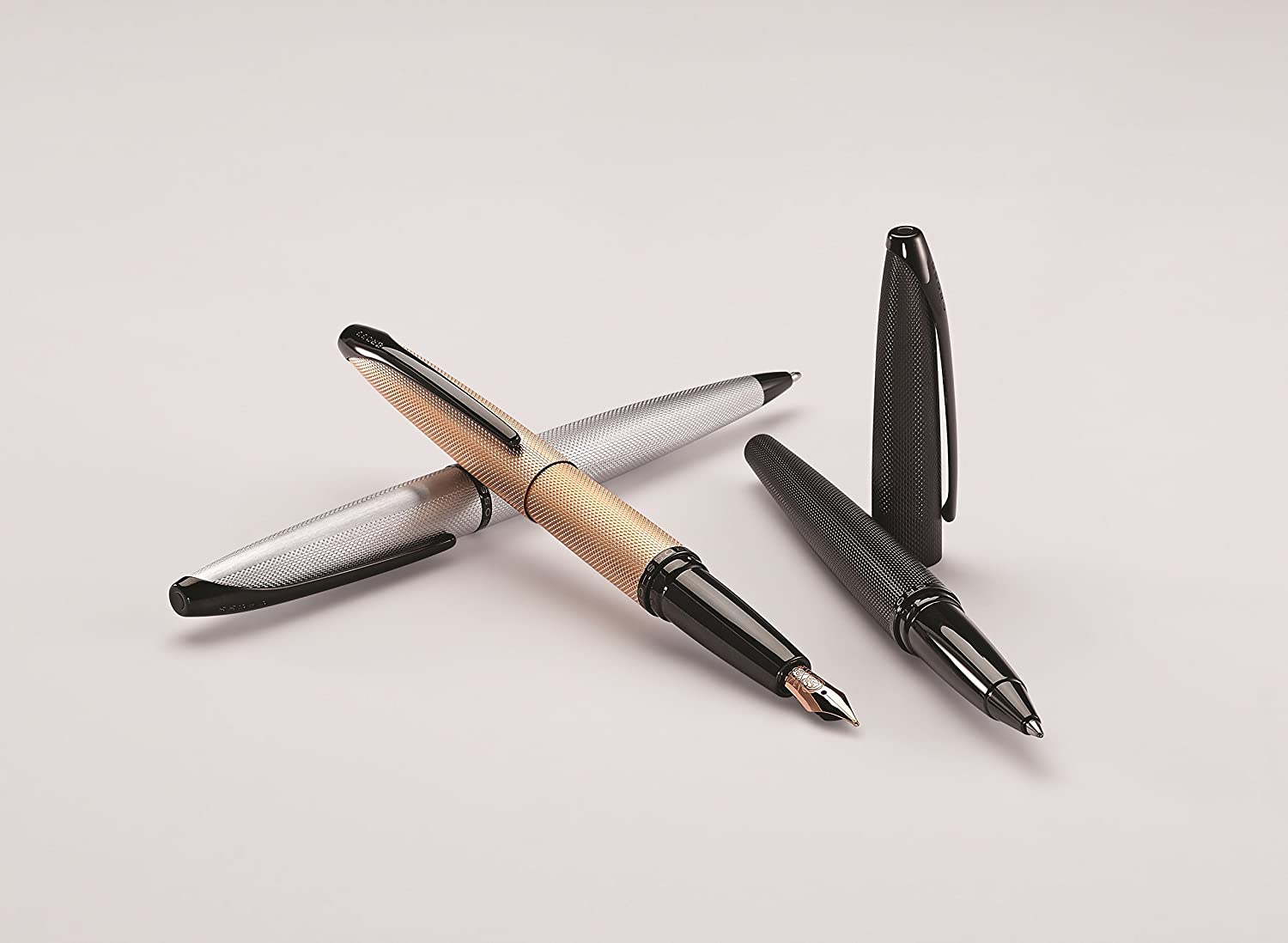 ATX® Brushed Chrome Rollerball Pen - Image 7