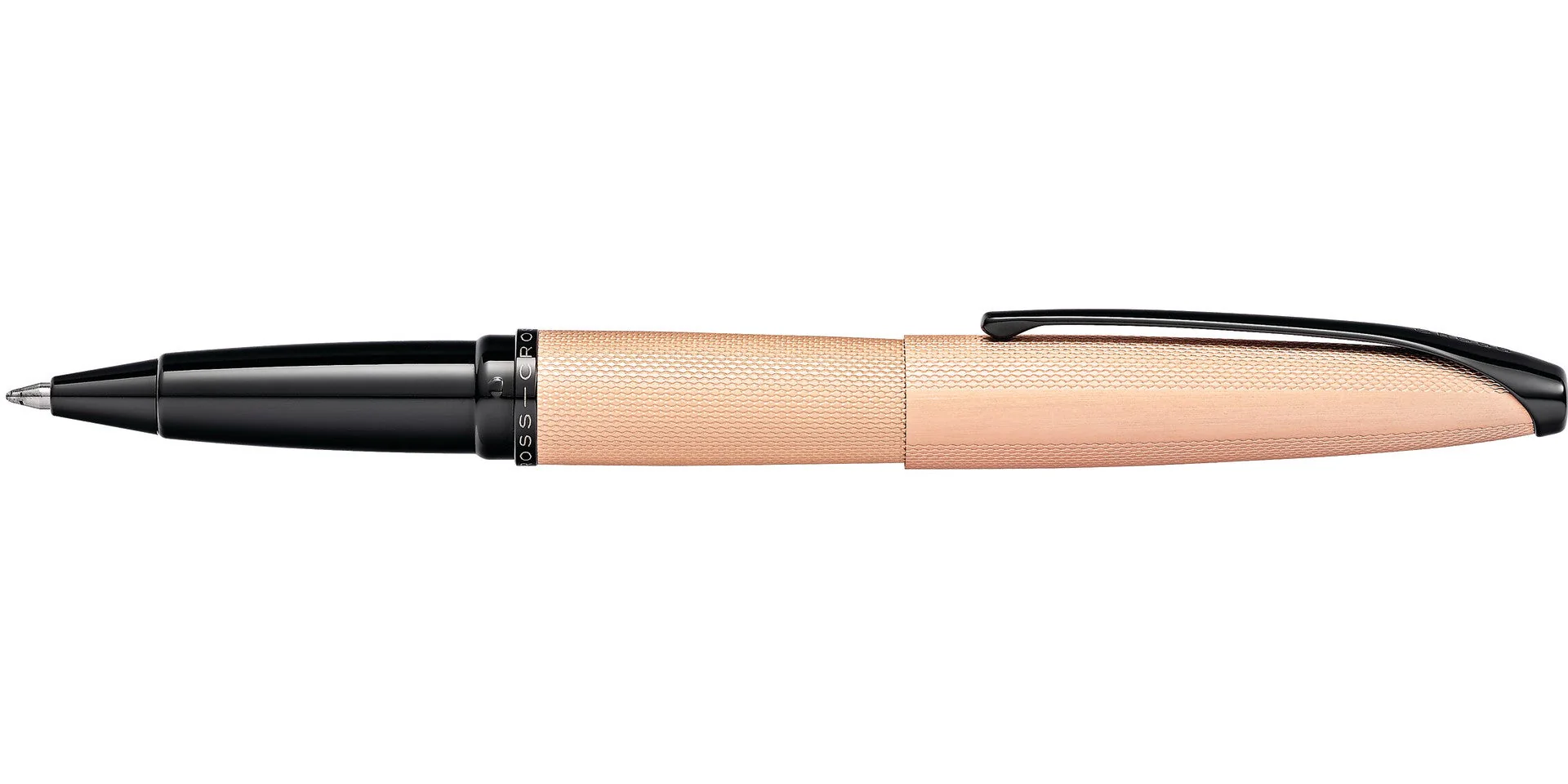 ATX® Brushed Rose Gold Rollerball Pen - Image 4