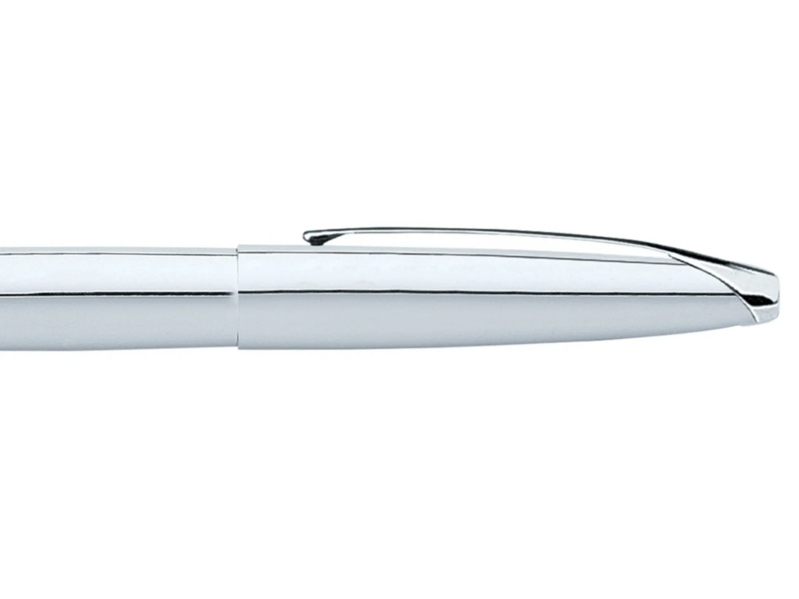 ATX® Pure Chrome Stainless Steel Fine Nib Fountain Pen - Image 3