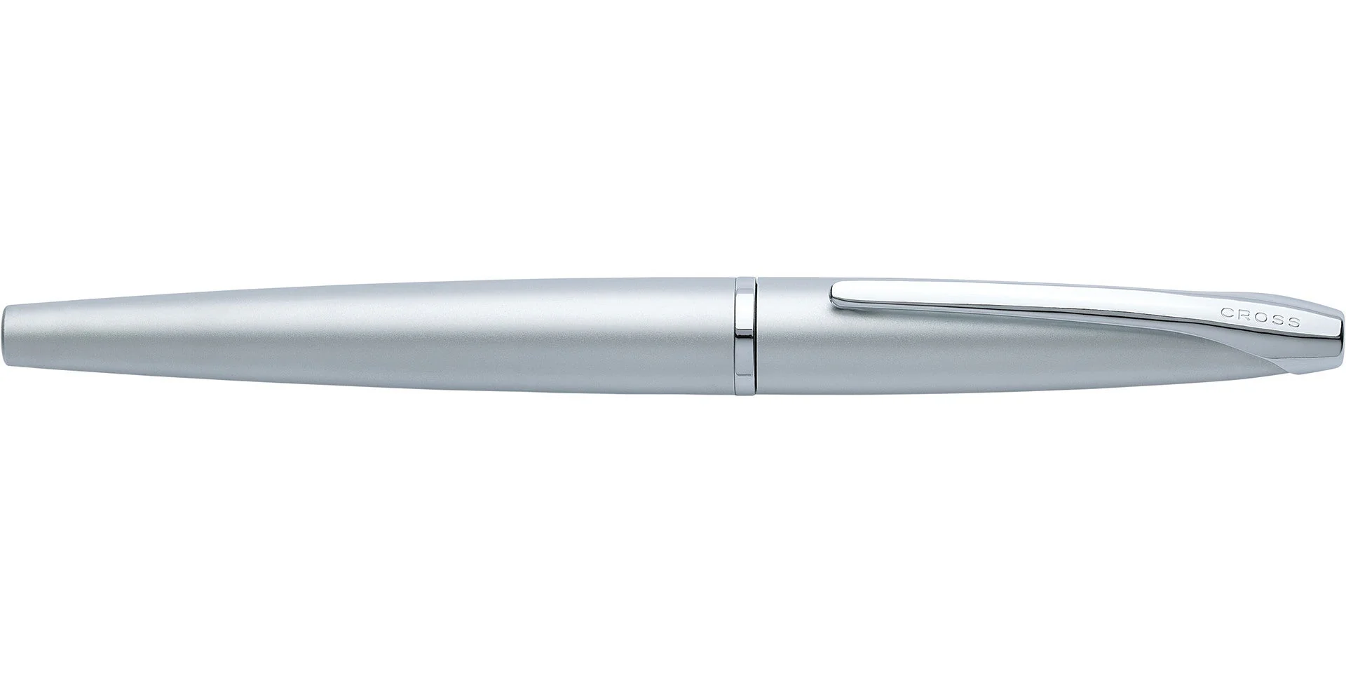 ATX® Pure Chrome Stainless Steel Fine Nib Fountain Pen - Image 5
