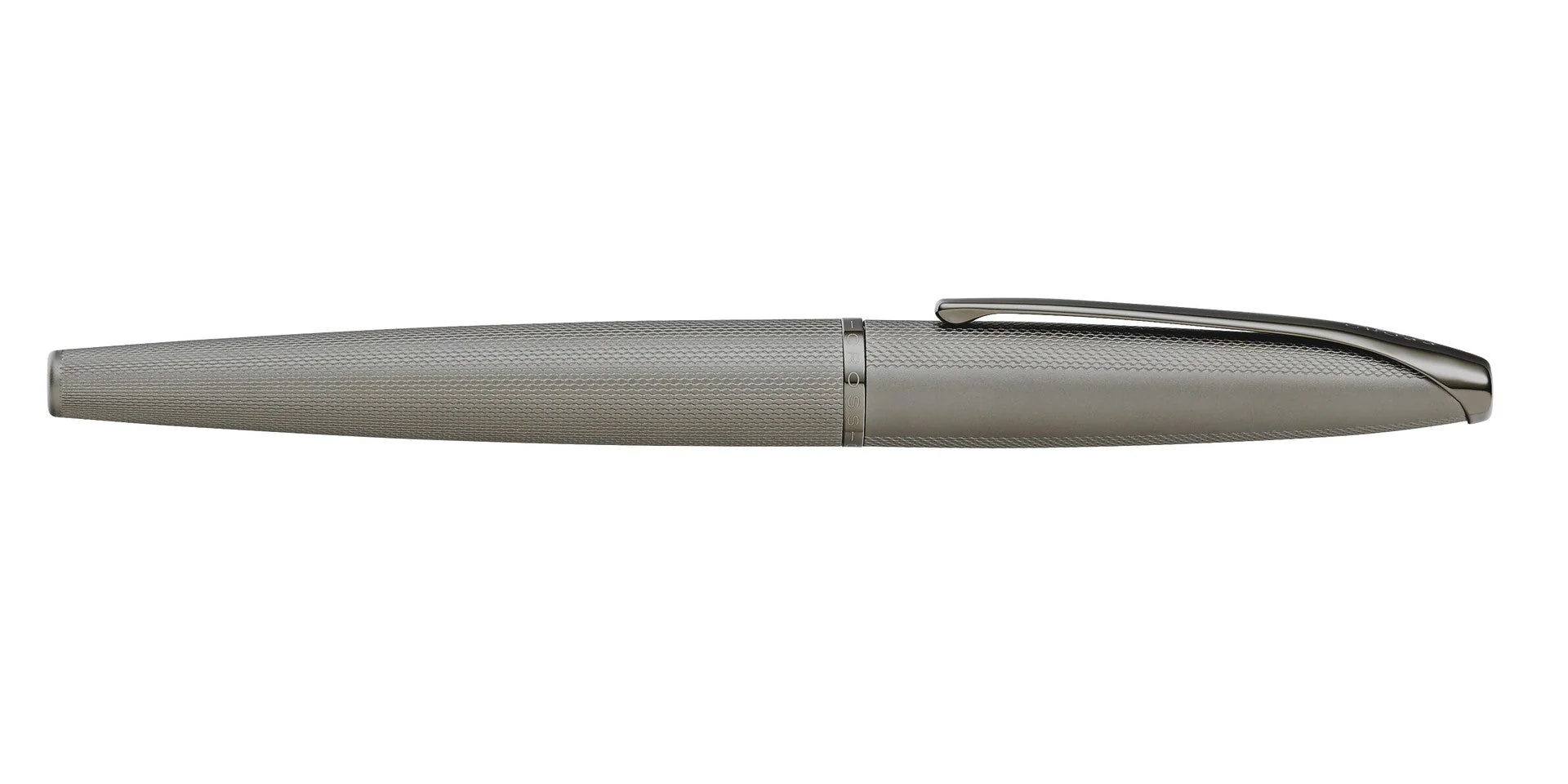 ATX® Sandblasted Titanium Gray Stainless Steel Medium Nib Fountain Pen - Image 5