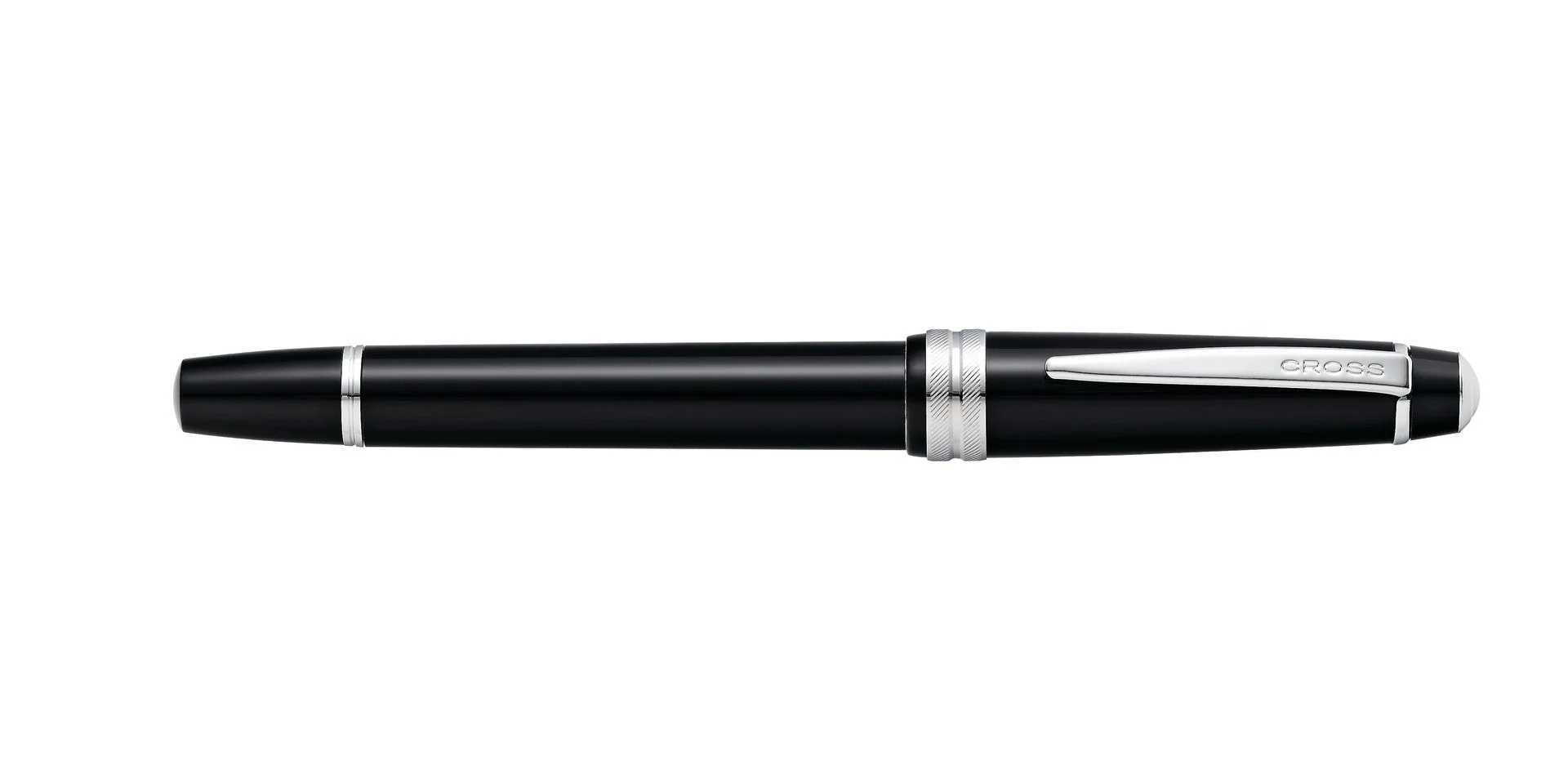 Bailey Light™ Polished Black Resin Medium Nib Fountain Pen - Image 5