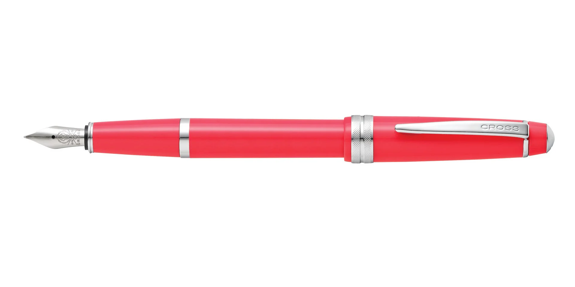 Bailey Light™ Polished Coral Resin Fine Nib Fountain Pen - Image 3