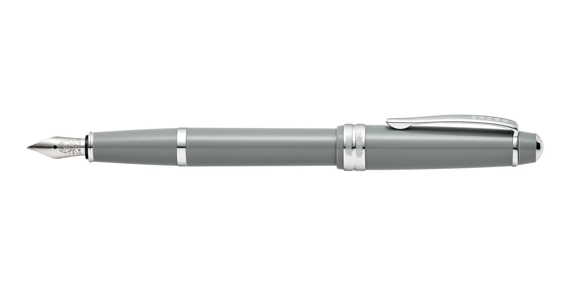 Bailey Light™ Polished Gray Resin Extra-Fine Nib Fountain Pen - Image 4