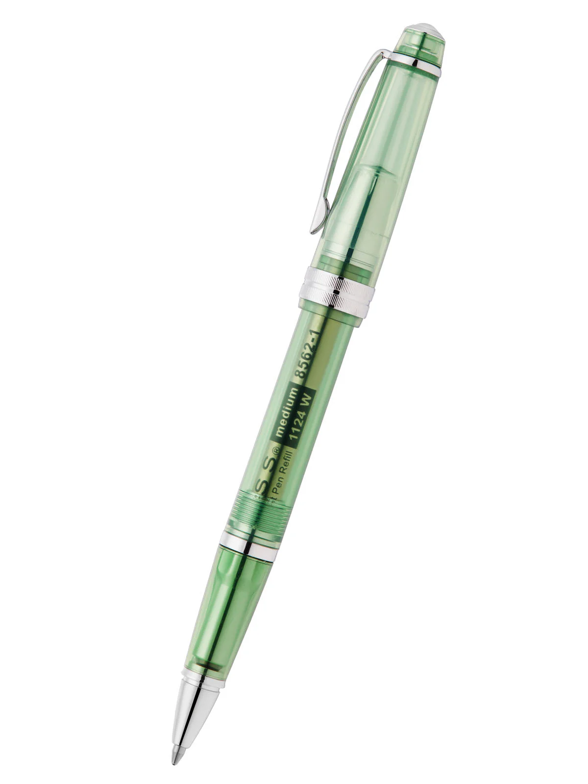 Bailey Light™ Translucent Green Resin Ballpoint Pen - Image 2