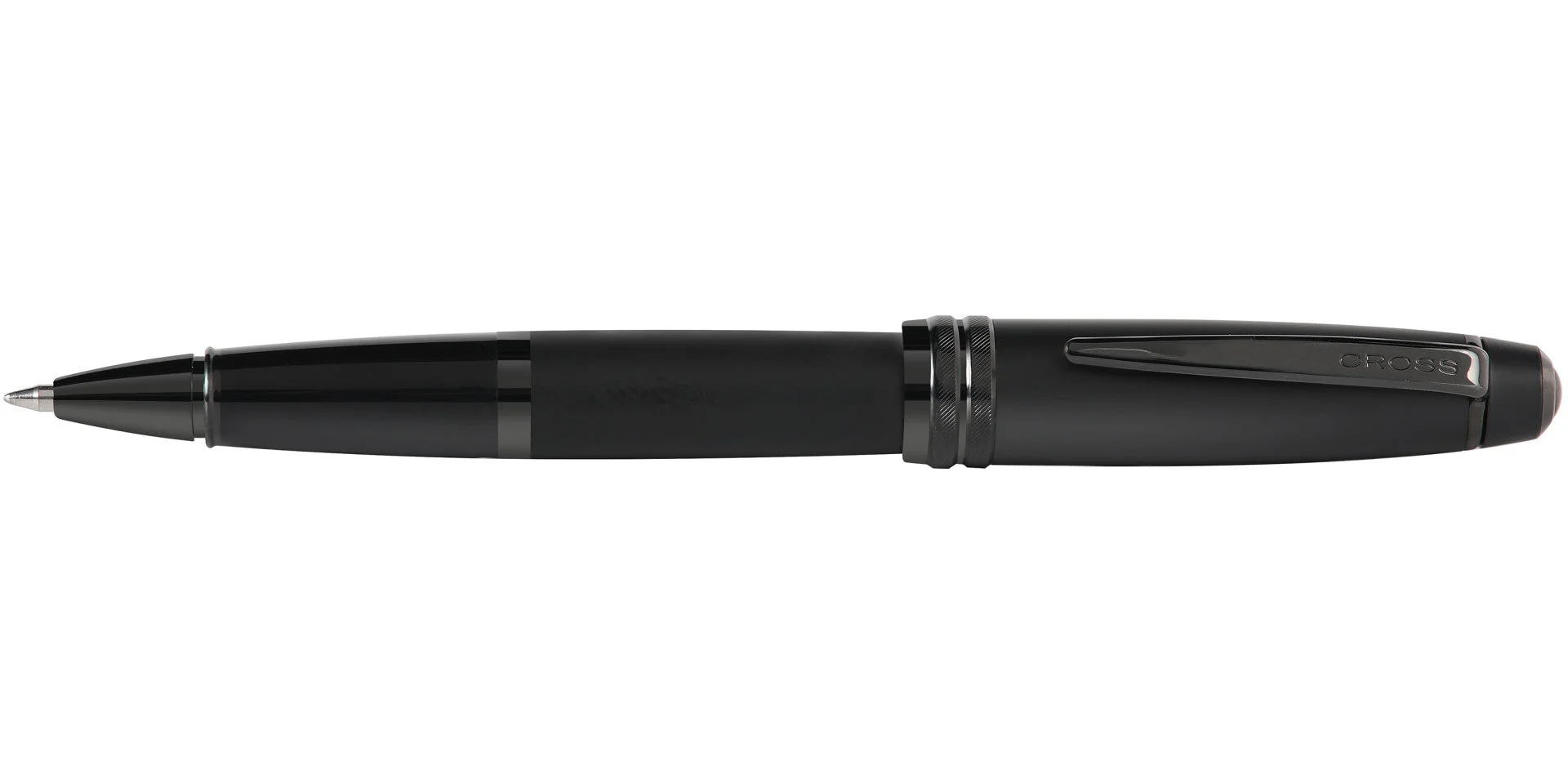 Bailey™ Matte Black Lacquer Rollerball Pen - Image 4