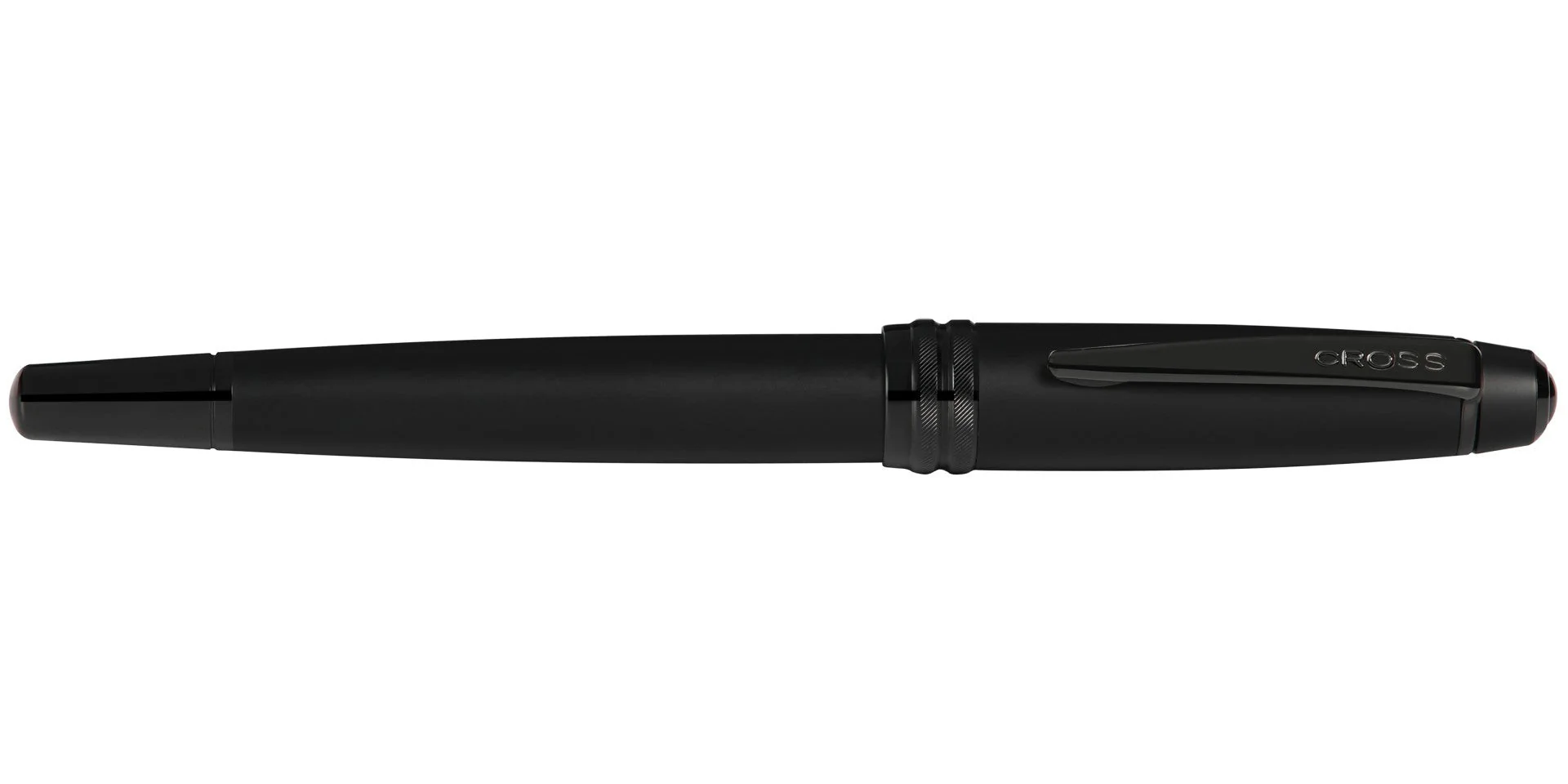 Bailey™ Matte Black Lacquer Rollerball Pen - Image 6
