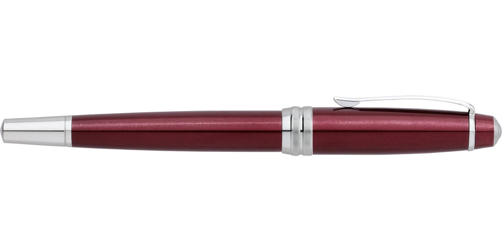 Bailey™ Red Lacquer Rollerball Pen - Image 5