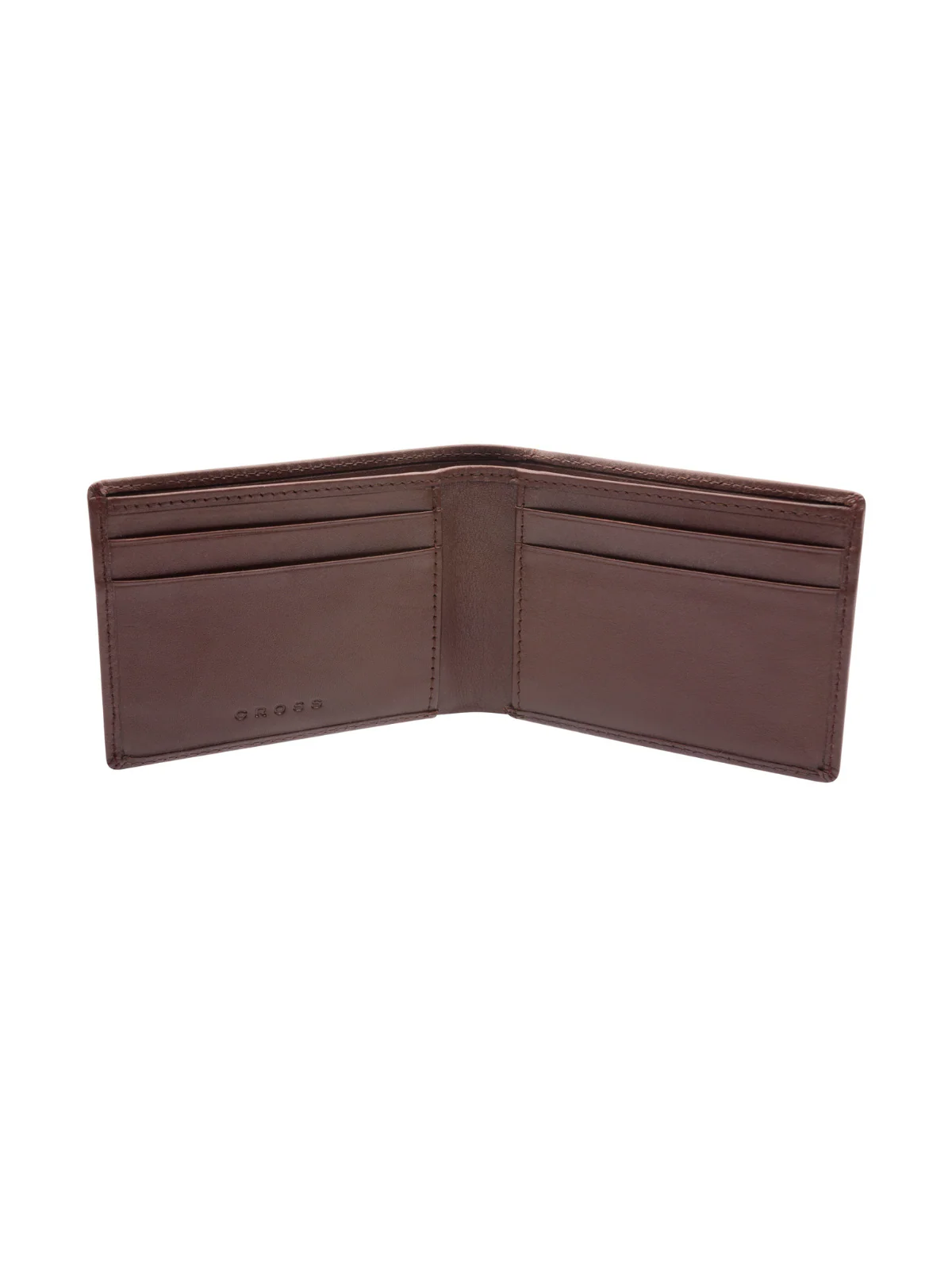 Bi-Fold Slim Card Wallet - Brown - Image 2
