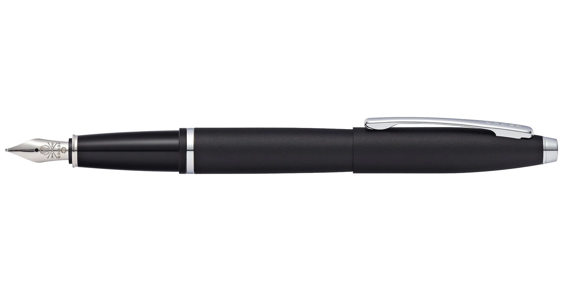 Calais™ Matte Black Medium Nib Fountain Pen - Image 4