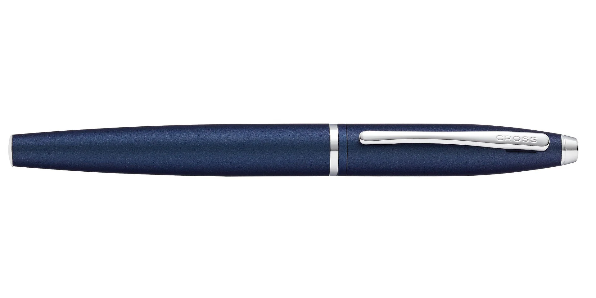 Calais™ Matte Metallic Midnight Blue Rollerball Pen - Image 5