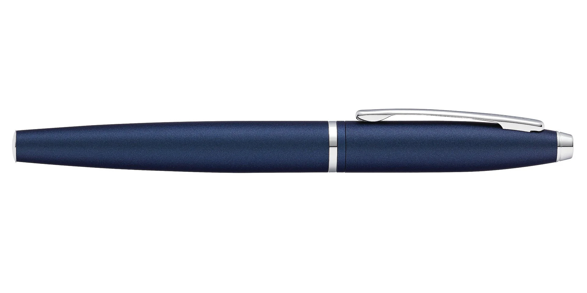 Calais™ Matte Metallic Midnight Blue Rollerball Pen - Image 6
