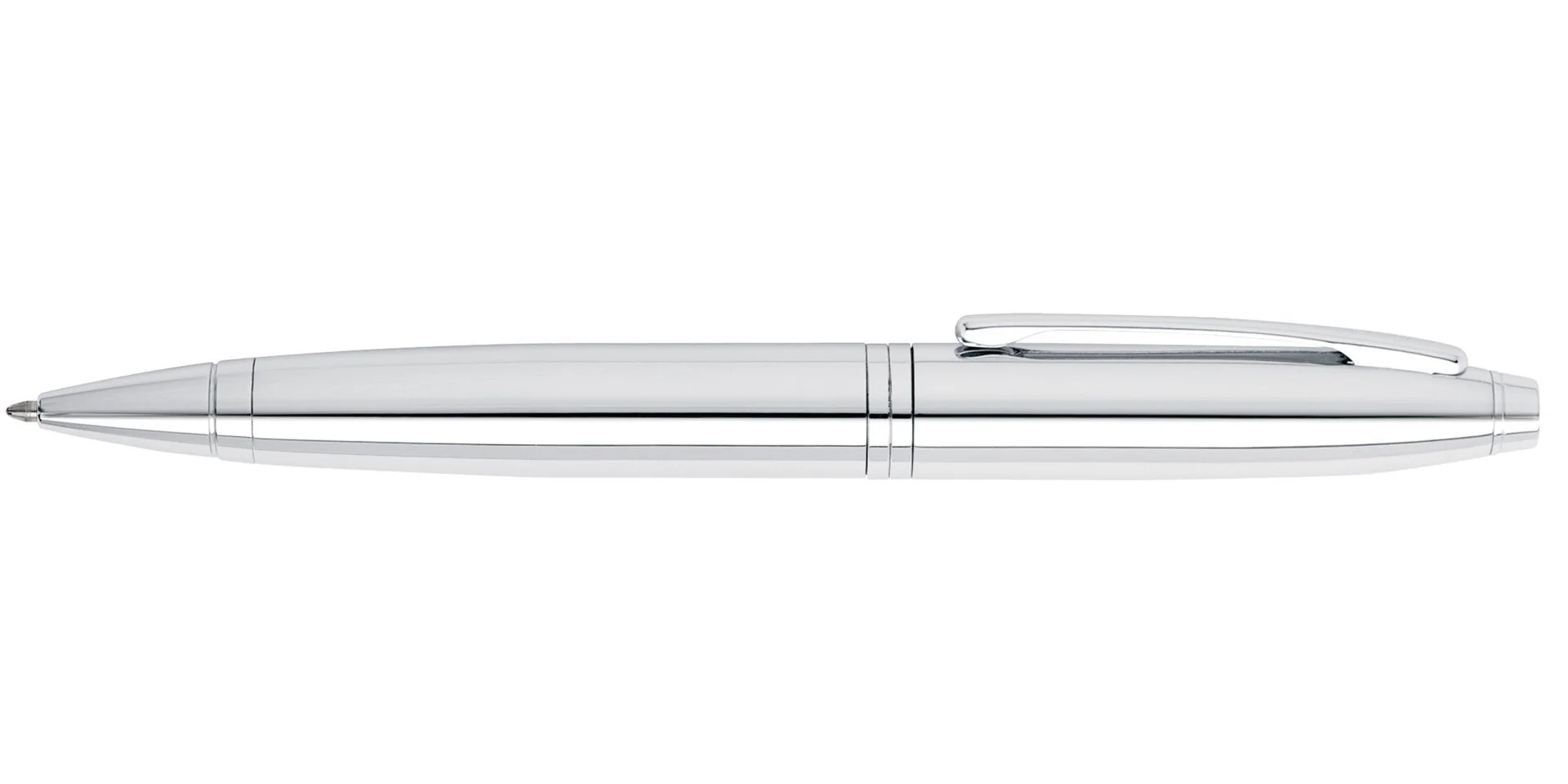 Calais™ Polished Chrome Ballpoint Pen - Image 4