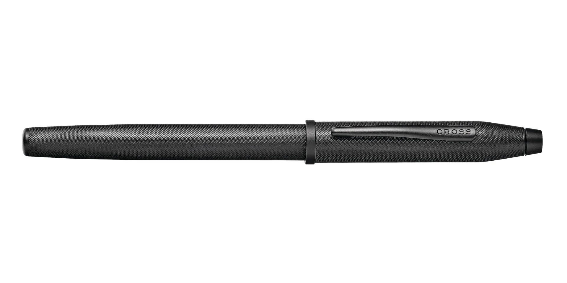 Century® II Black PVD Micro-knurl Fine Nib Fountain Pen - Image 5