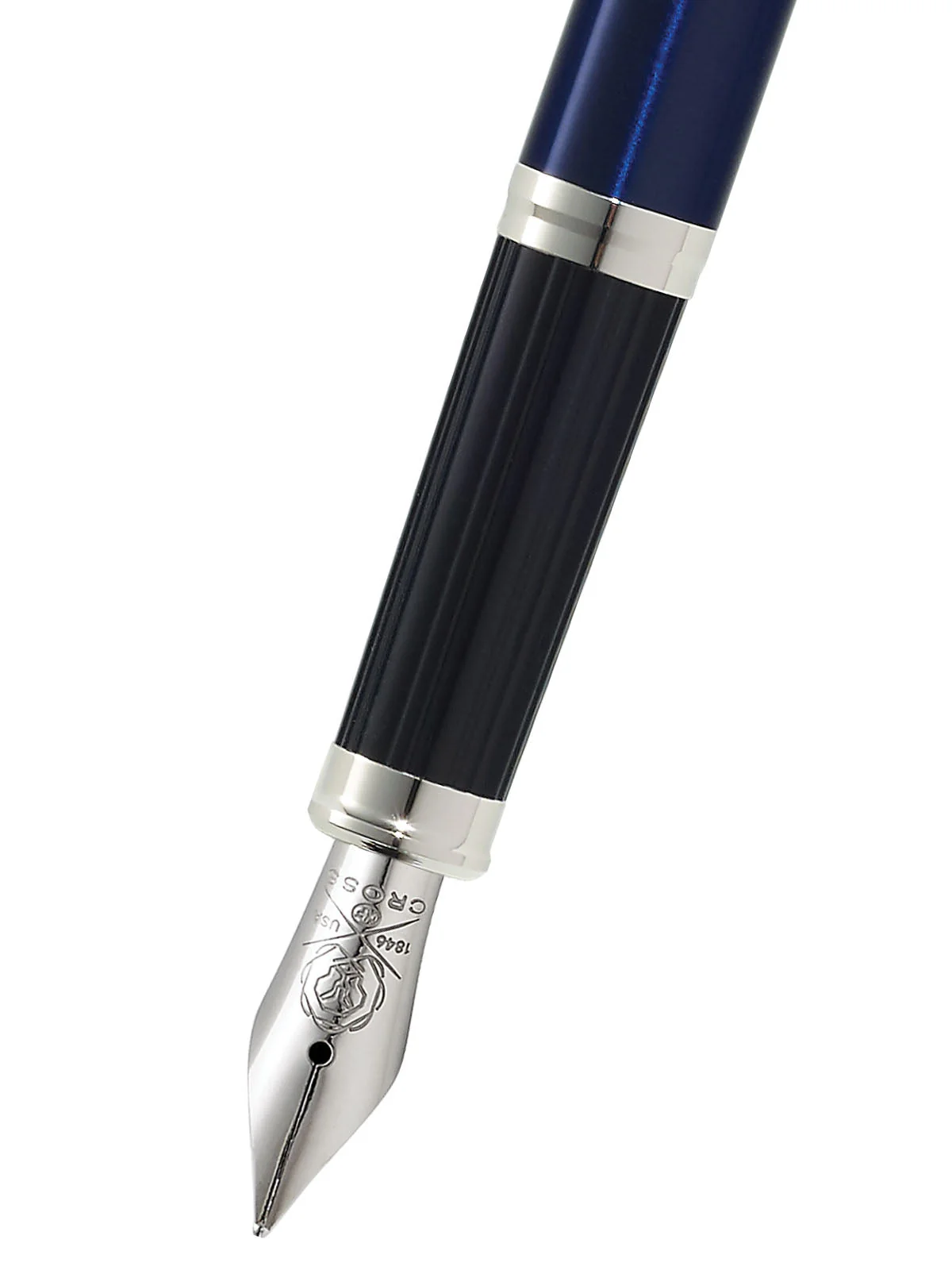 Century® II Translucent Blue Lacquer Fine Nib Fountain Pen - Image 2