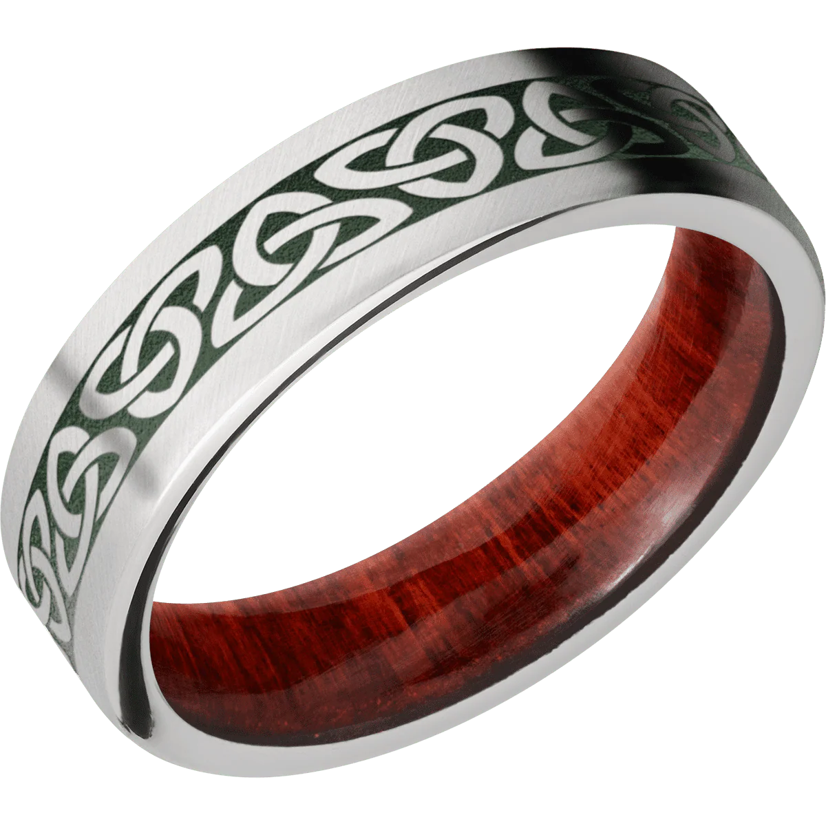 Cobalt Chrome + Anglesatin Finish + Red Heart - Image 2