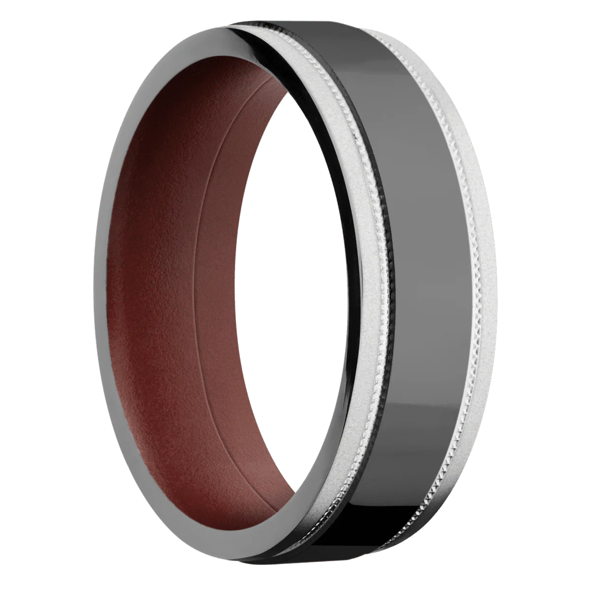 Cobalt Chrome + Polish , Bead Finish + Crimson