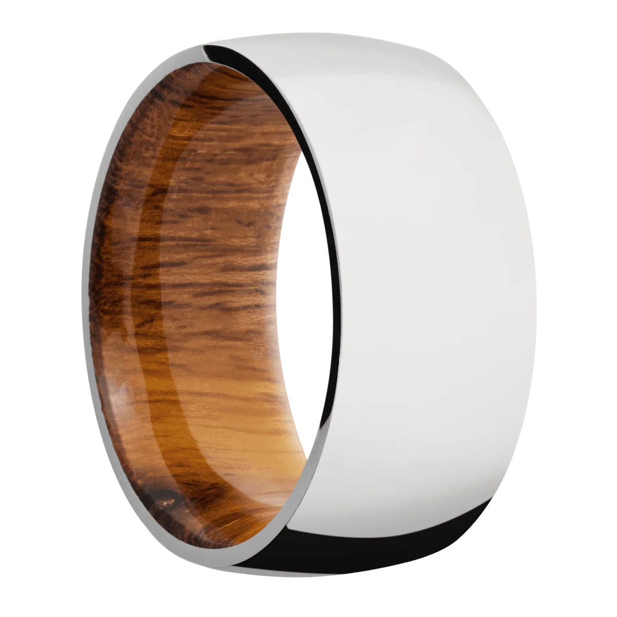 Cobalt Chrome + Polish Finish + Desert Iron Wood