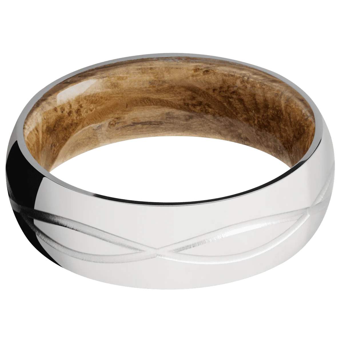 Cobalt Chrome + Polish Finish + Whiskey Barrel - Image 3