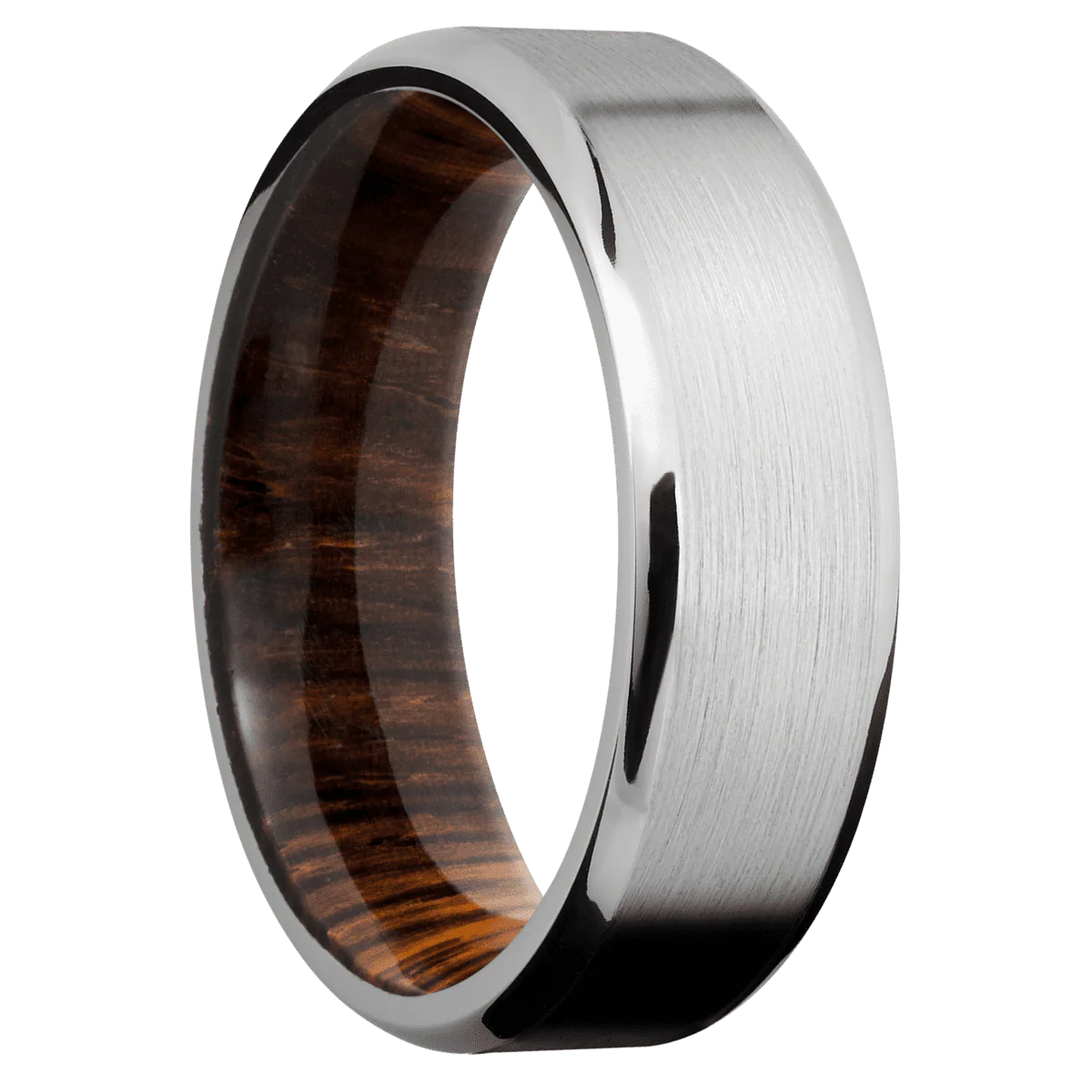 Cobalt Chrome + Satin , Polish Finish + Cocobolo