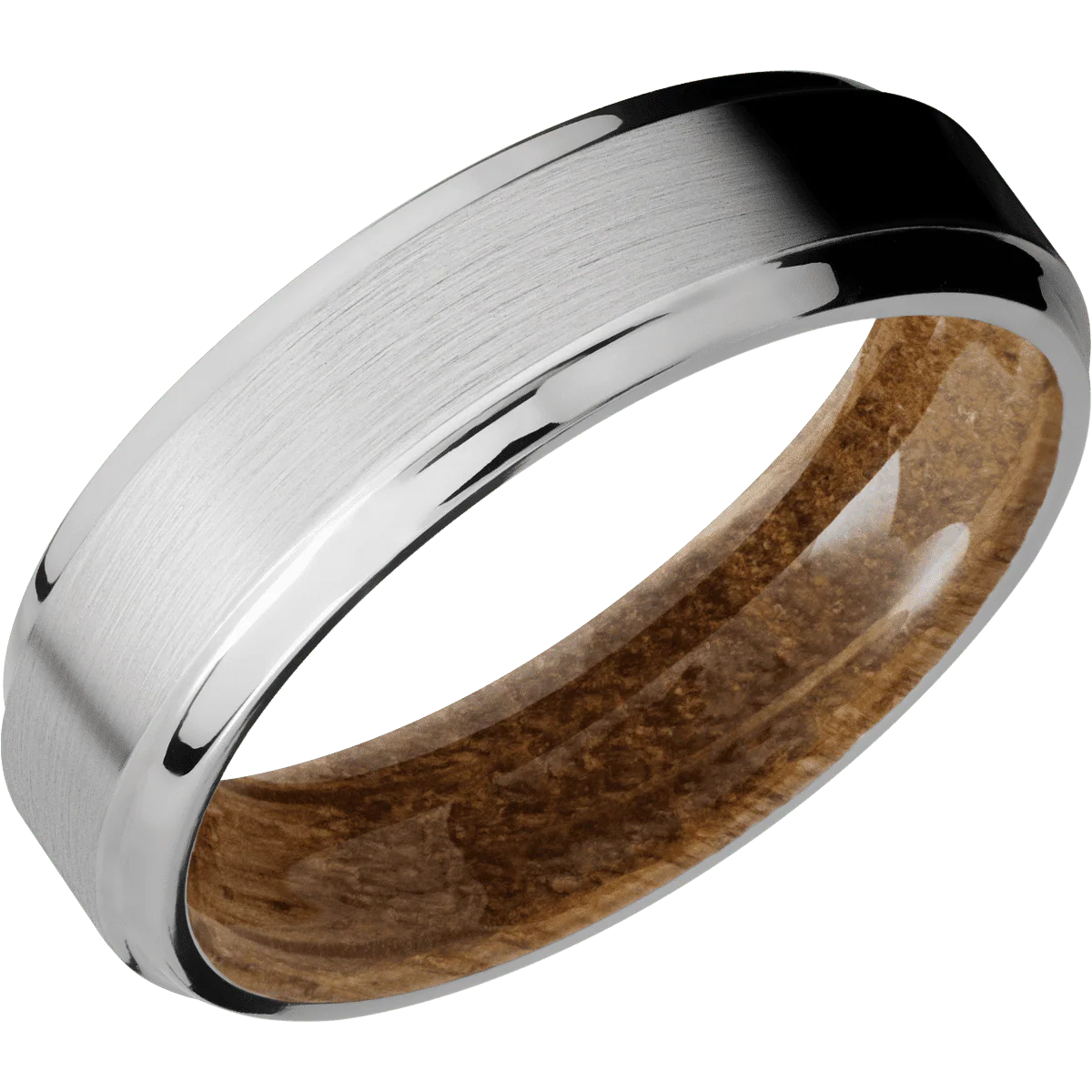 Cobalt Chrome + Satin , Polish Finish + Whiskey Barrel - Image 2
