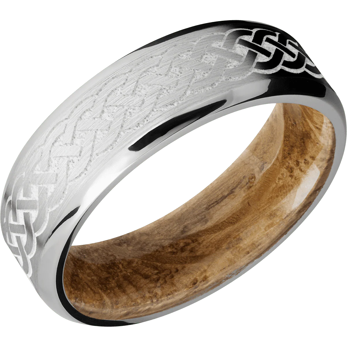 Cobalt Chrome + Satin , Polish Finish + Whiskey Barrel - Image 2