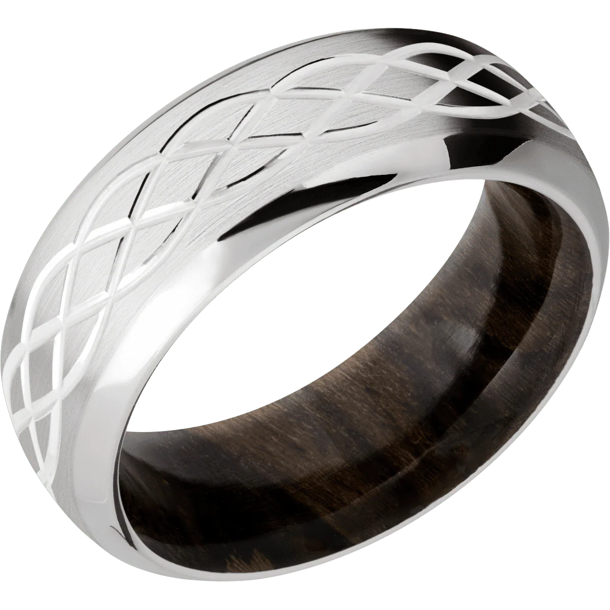 Cobalt Chrome + Satin , Polish Finish + Ziricote - Image 2