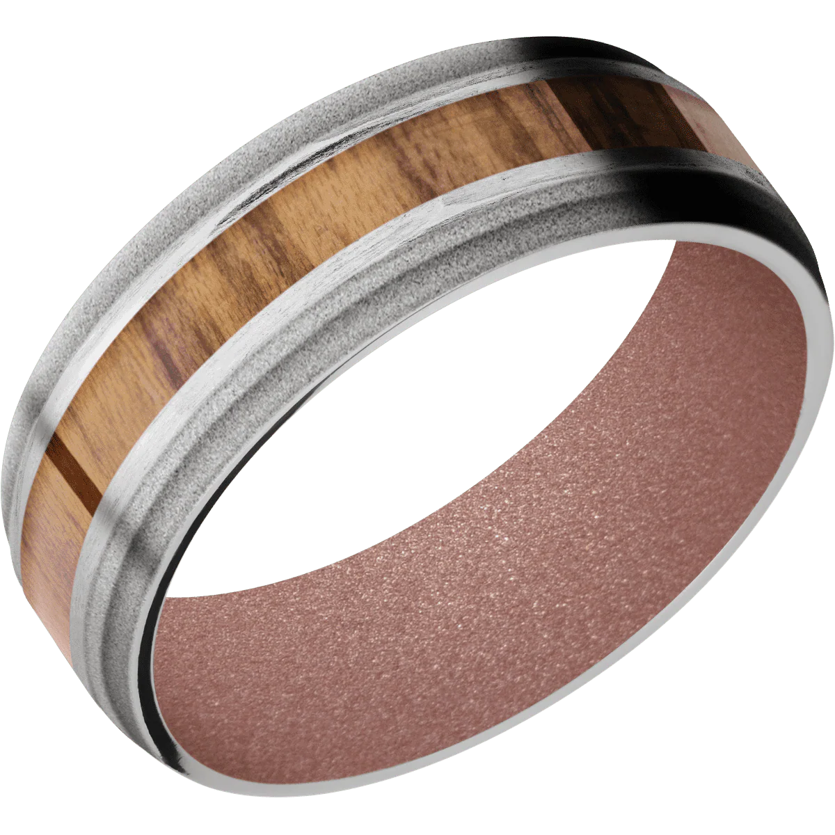 Cobalt Chrome + Treebarkh , Sand Finish + Rose Gold - Image 2