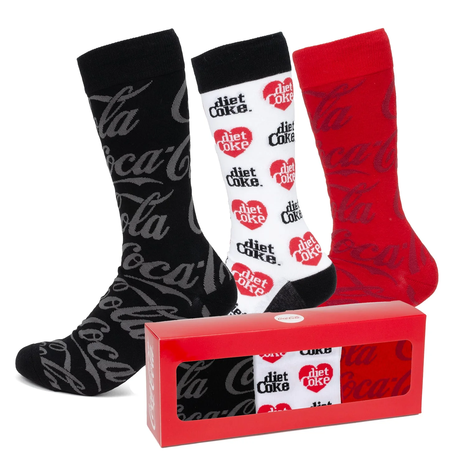 Coca-Cola 3 Pack Sock Set - Image 2