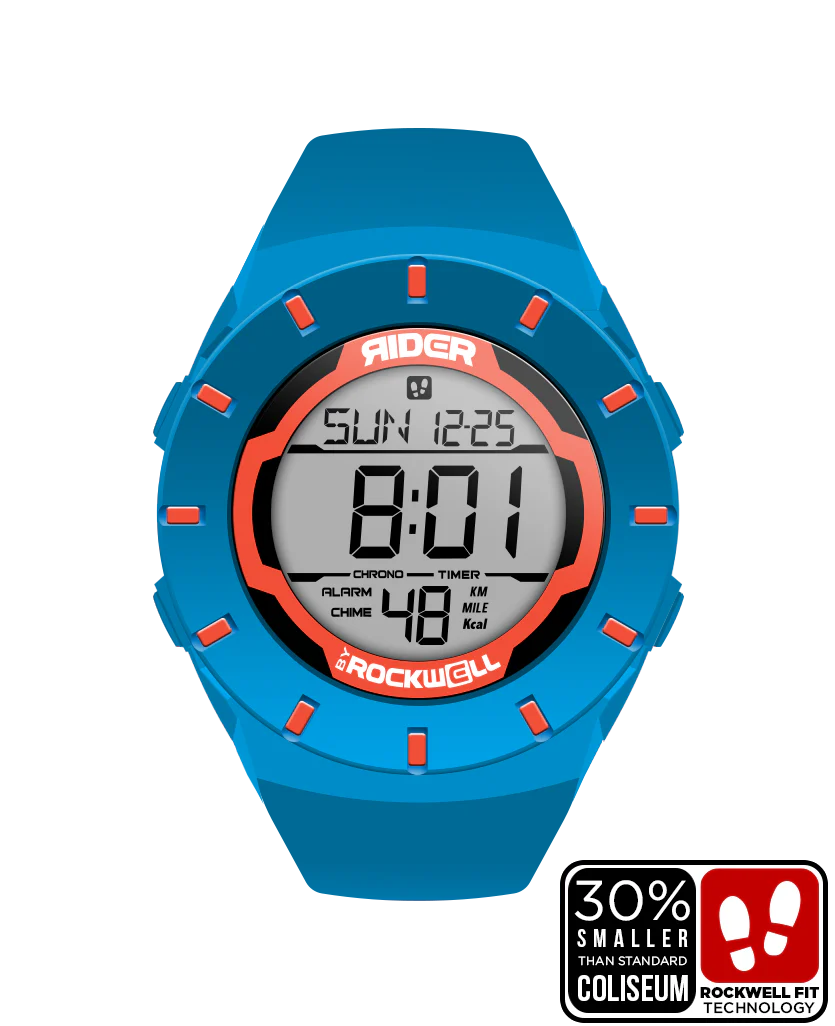 Coliseum Fit™ Forum (Shark Blue/Orange) Watch