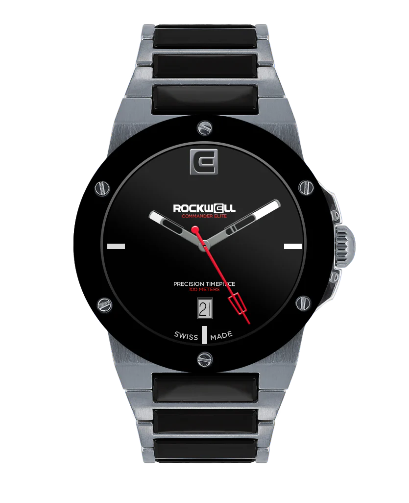 Commander Elite Tier 1 Edition (Silver/Black Ceramic) Watch