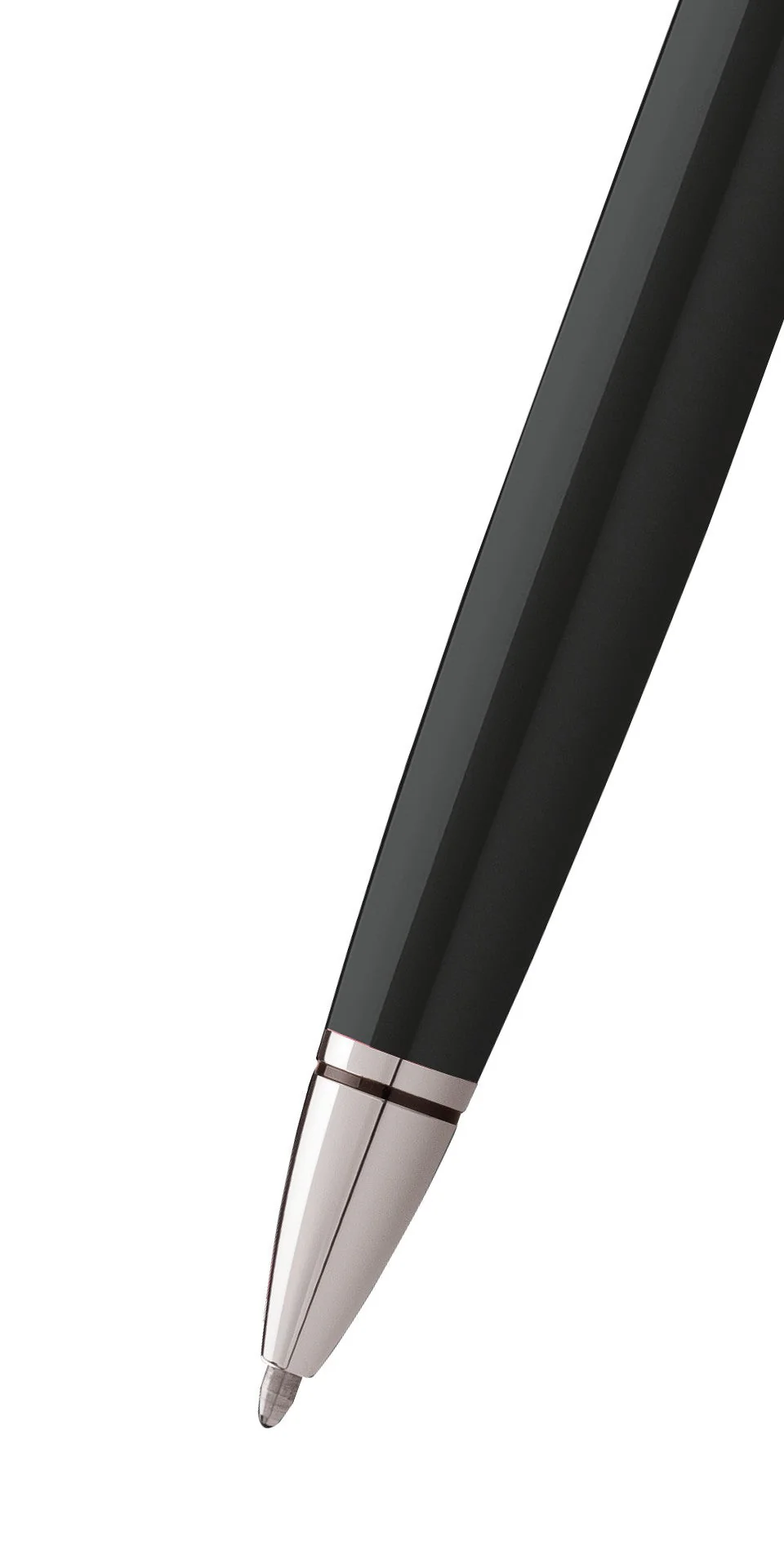 Coventry Black Lacquer Ballpoint Pen - Image 2